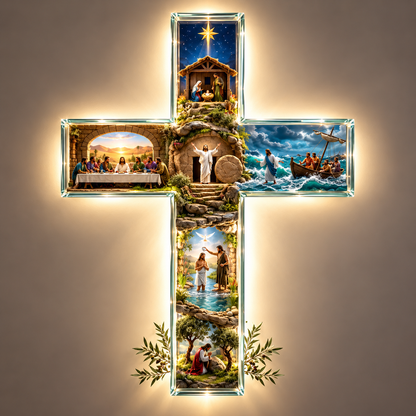 EternaCross™ Illuminated Wall Decor
