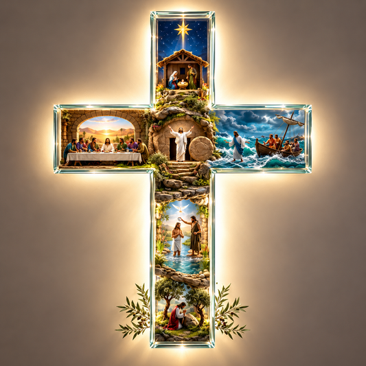EternaCross™ Illuminated Wall Decor
