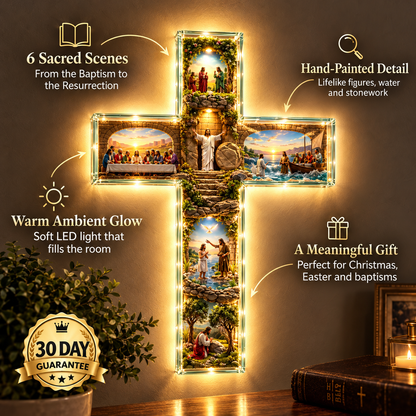 EternaCross™ Illuminated Wall Decor