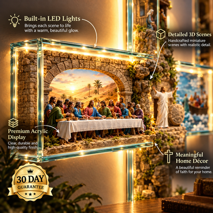 EternaCross™ Illuminated Wall Decor